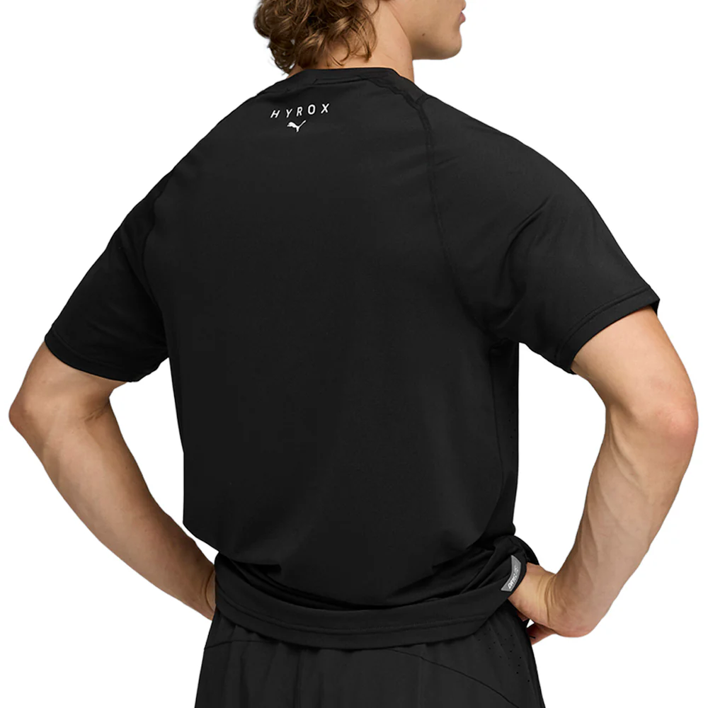 PUMA X HYROX DryElite Training Crew Neck Short Sleeve Athletic T-Shirt - Image 4