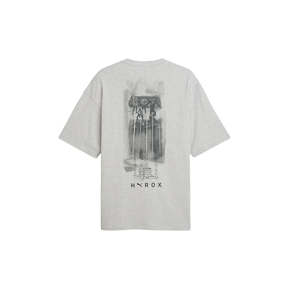 PUMA X HYROX Oversized Crew Neck Short Sleeve T-Shirt - Image 2