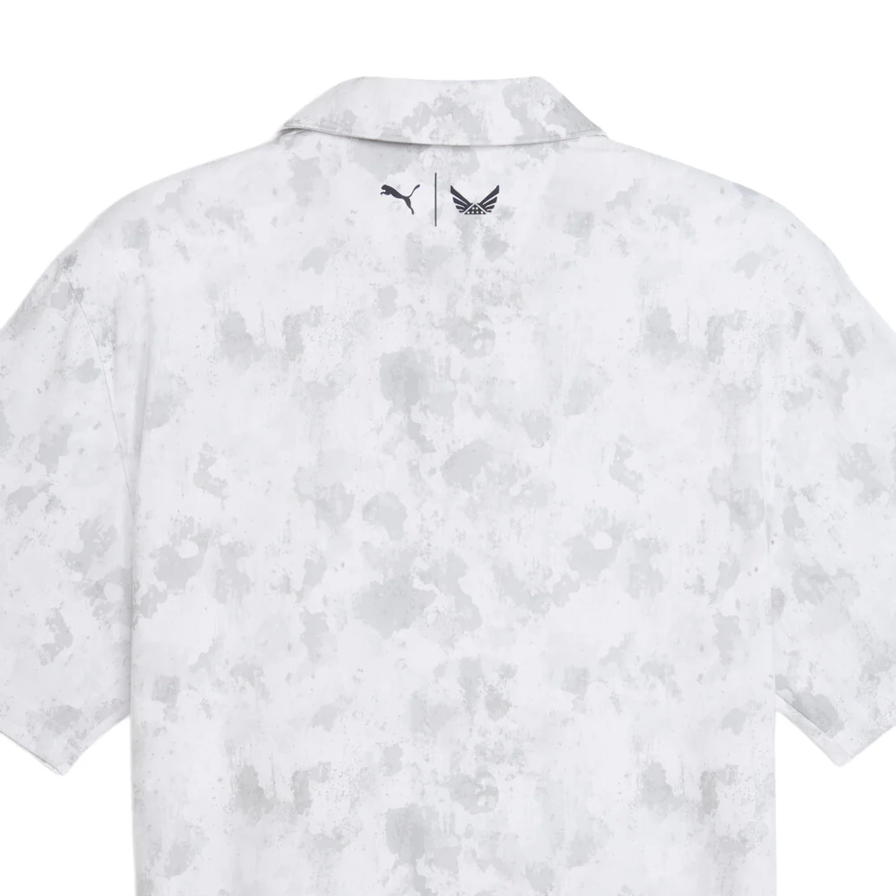 PUMA X Volition Camo Short Sleeve Golf Polo Shirt - Image 5