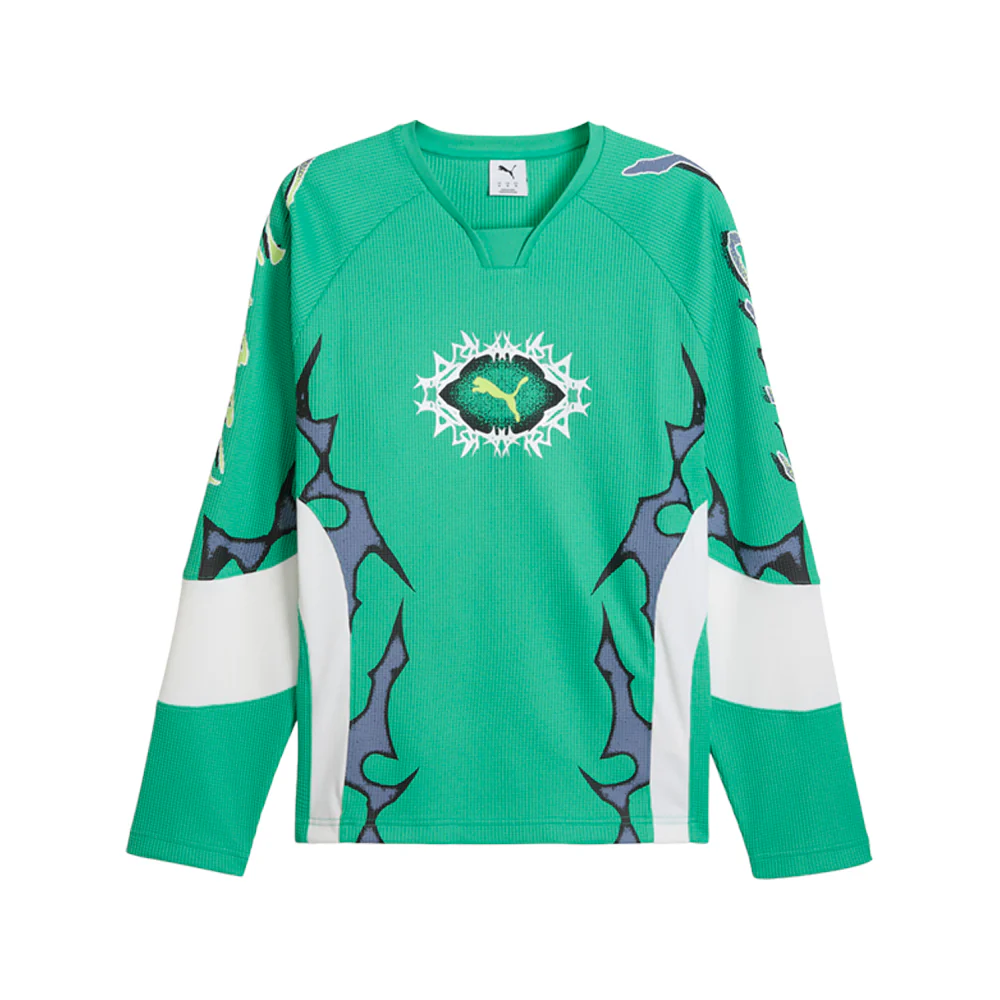 Pumatech-X Waffle Crew Neck Long Sleeve T-Shirt