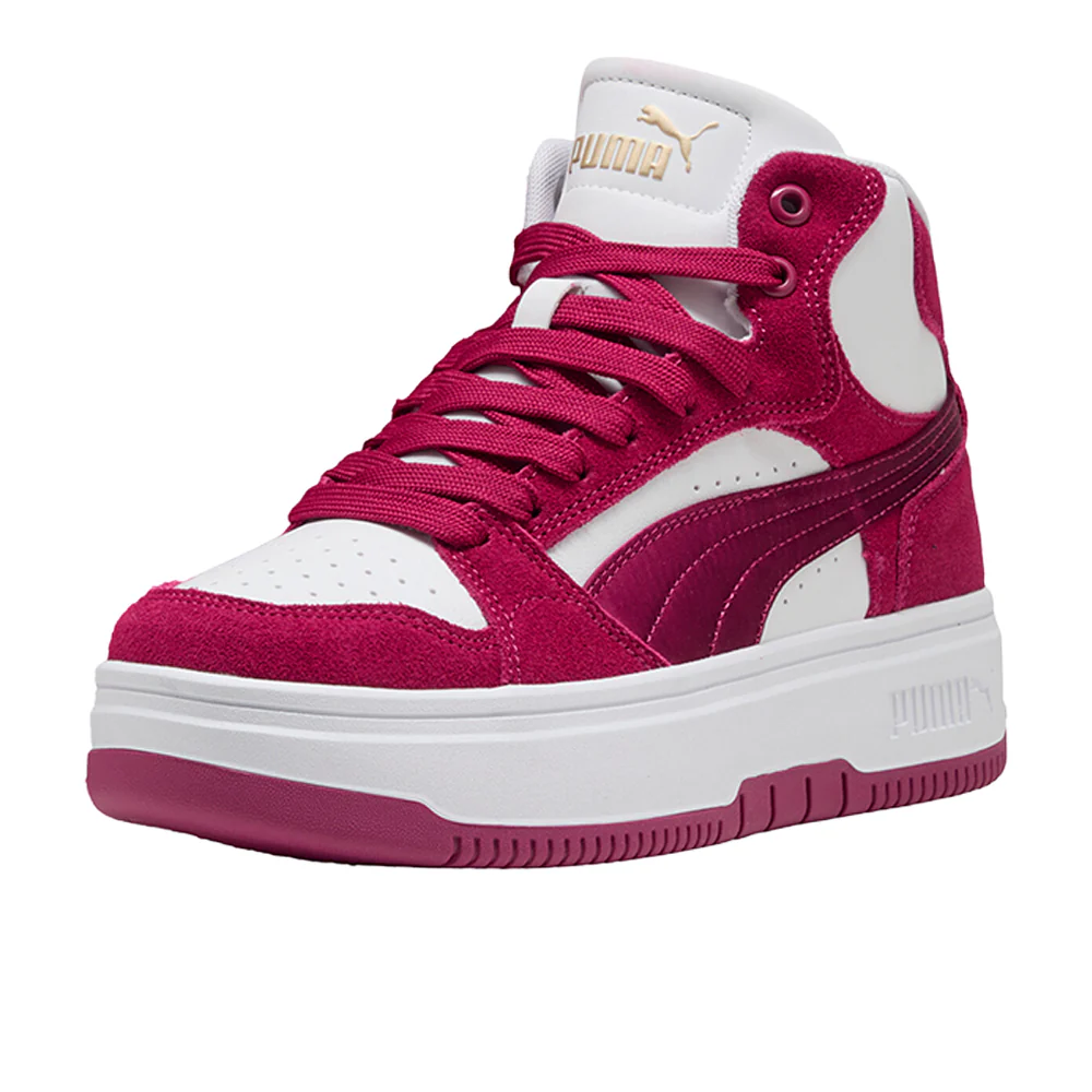 Rebound Femme Mid Top Lace Up Sneakers - Image 2