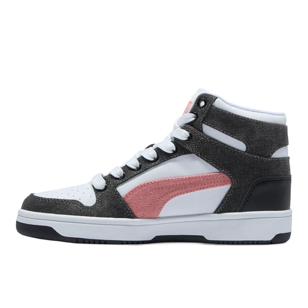 Rebound Layup Denim Lace Up Sneakers - Image 3