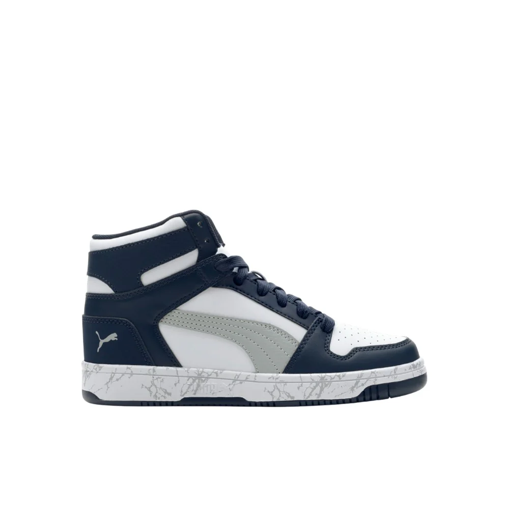 Rebound Layup Marble High Top Sneakers (Big Kid)