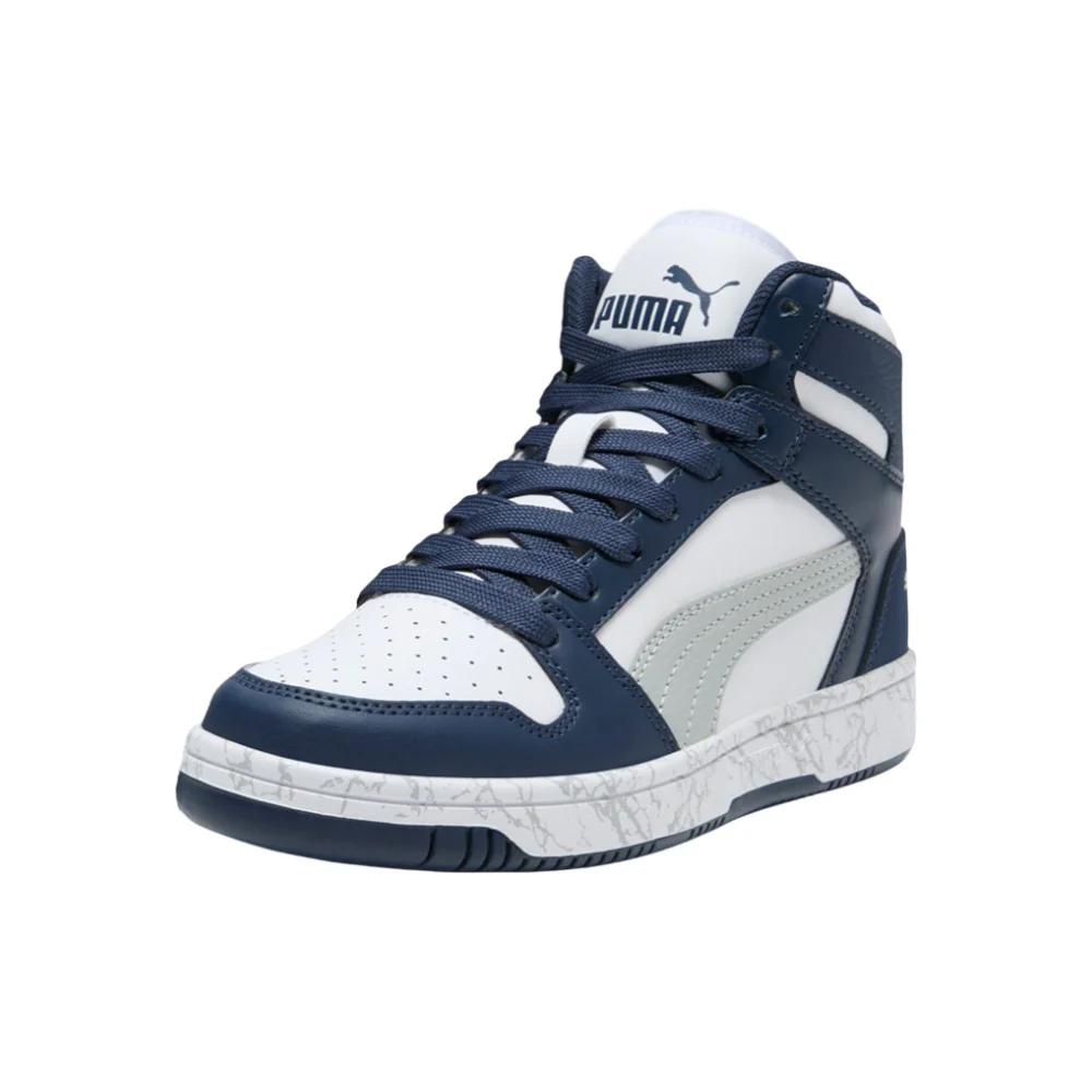 Rebound Layup Marble High Top Sneakers (Big Kid) - Image 2