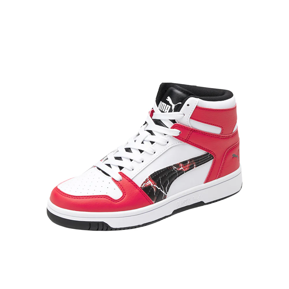 Rebound Layup Sl Heat Lightning Lace Up Sneakers (Big Kid) - Image 2