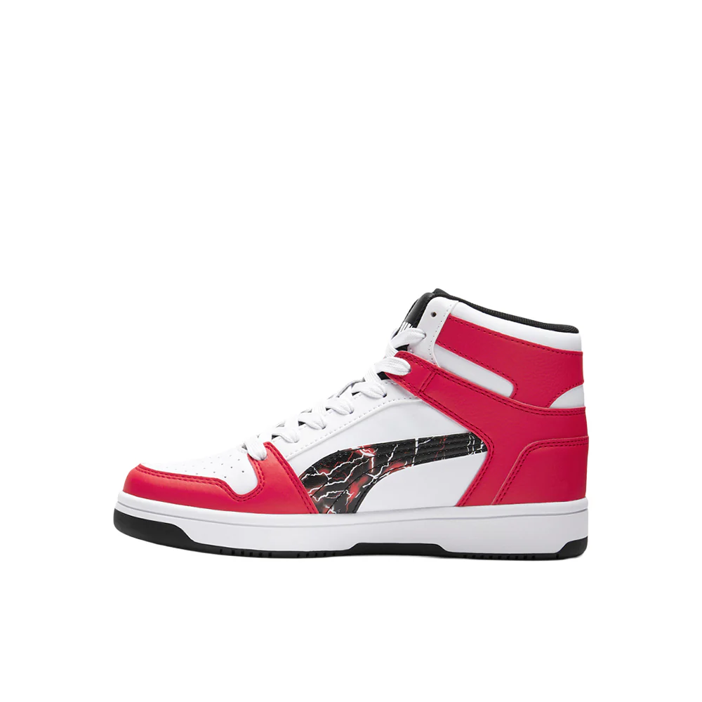 Rebound Layup Sl Heat Lightning Lace Up Sneakers (Big Kid) - Image 3