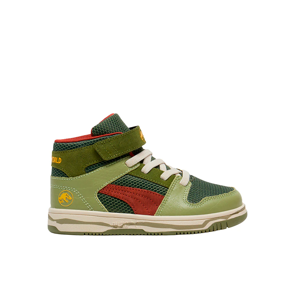 PUMA X JURASSIC WORLD Rebound High Top Sneakers (Little Kid)