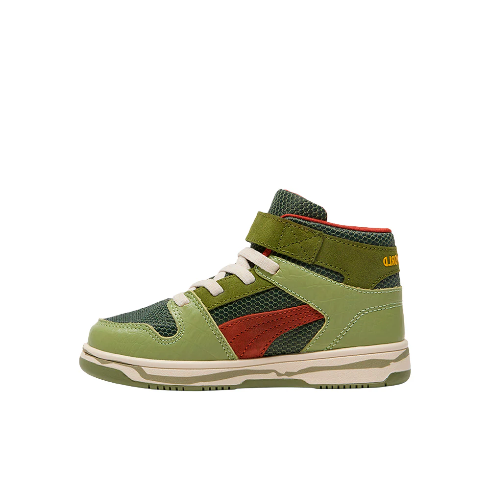 PUMA X JURASSIC WORLD Rebound High Top Sneakers (Little Kid) - Image 3