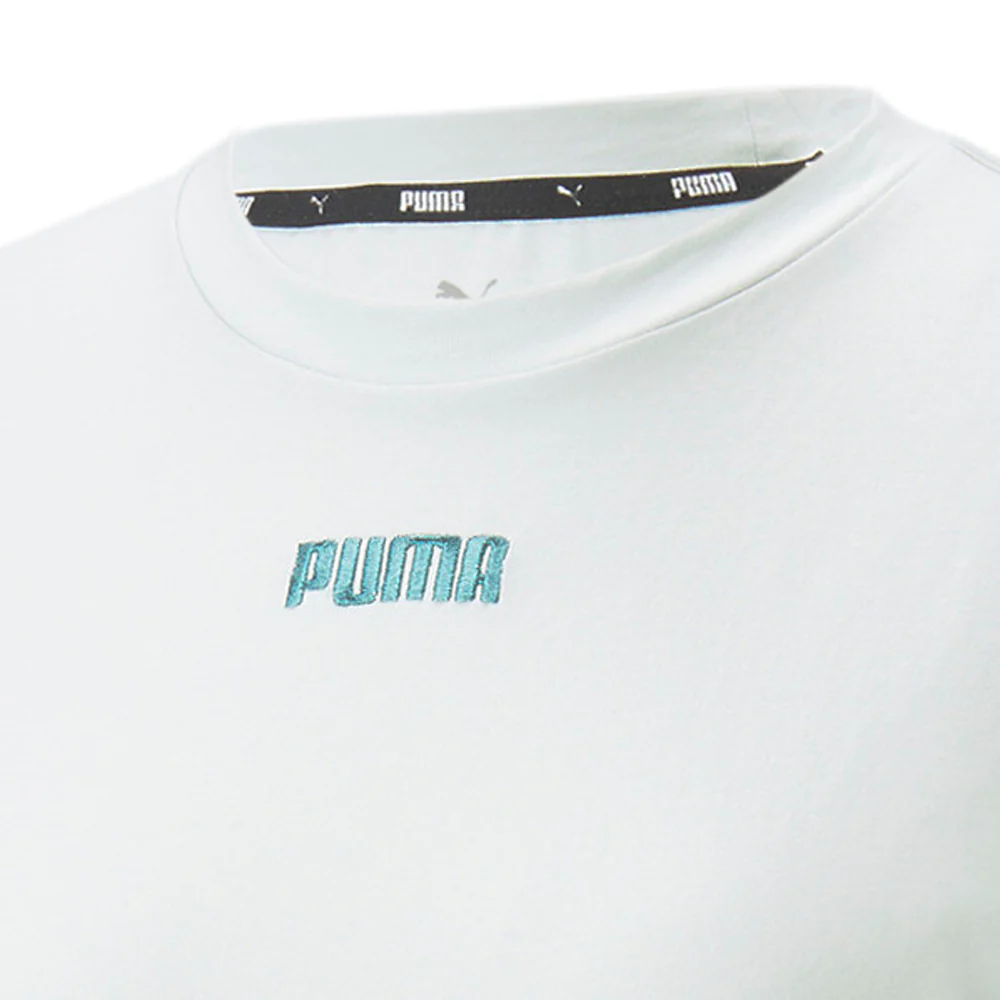 Relaxed Rib Crew Neck Short Sleeve T-Shirt - Image 3