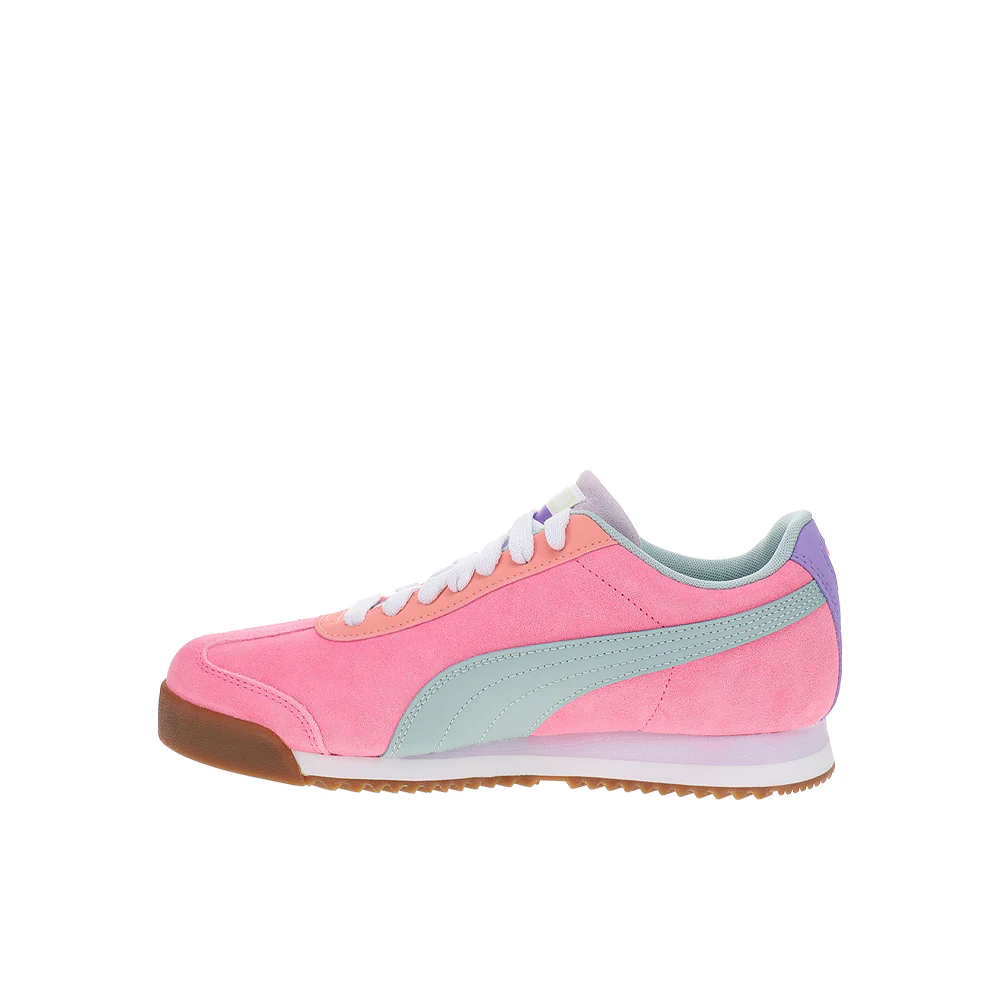 Roma 24 Fem Color Blocking Lace Up Sneakers (Big Kid) - Image 3