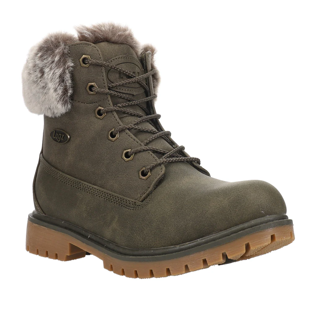 Rucker Hi Faux Fur Round Toe Lace Up Boots - Image 2