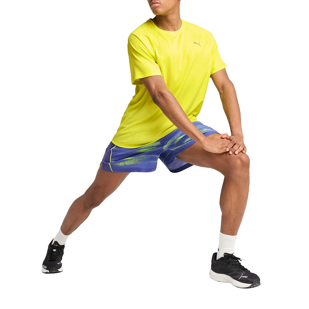 Run Velocity Crew Neck Short Sleeve Athletic T-Shirt - Image 5
