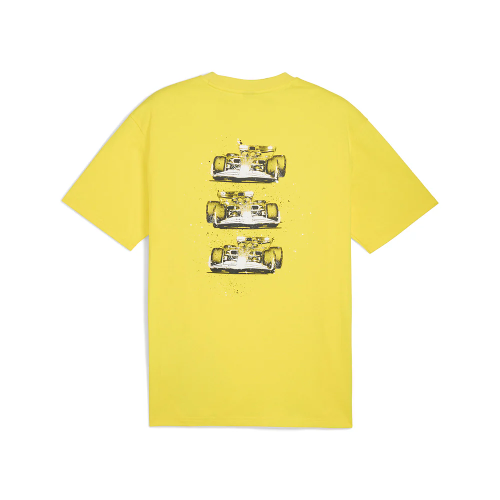 Scuderia Ferrari Color Splash Graphic Crew Neck Short Sleeve T-Shirt - Image 2