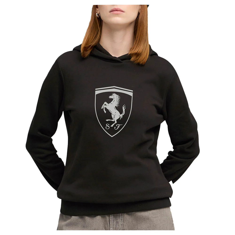 Scuderia Ferrari Fleece Motorsport Hoodie - Image 3
