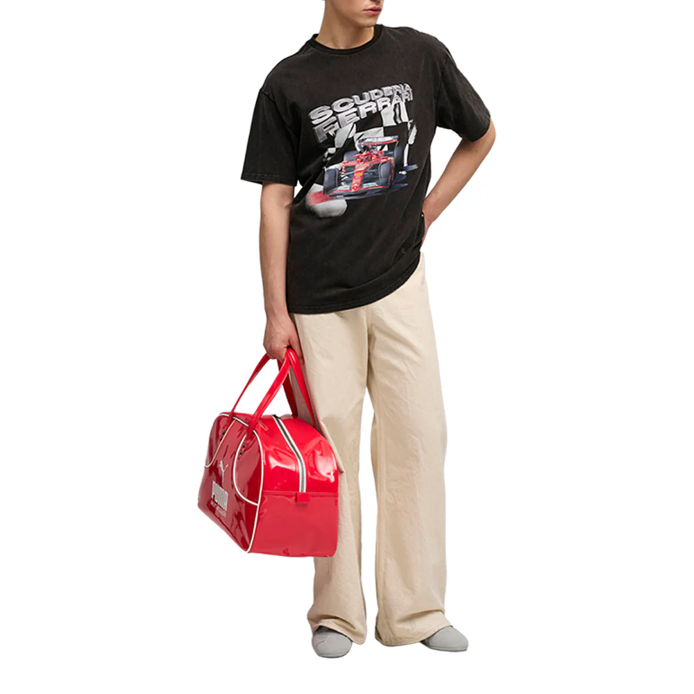 Scuderia Ferrari Sportswear II Graphic Crew Neck Short Sleeve T-Shirt - Image 5