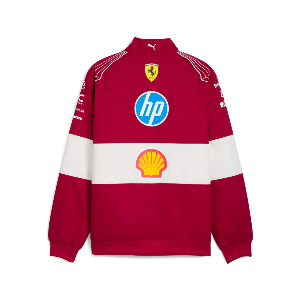Scuderia Ferrari Team Full Zip Racing Jacket - Image 2