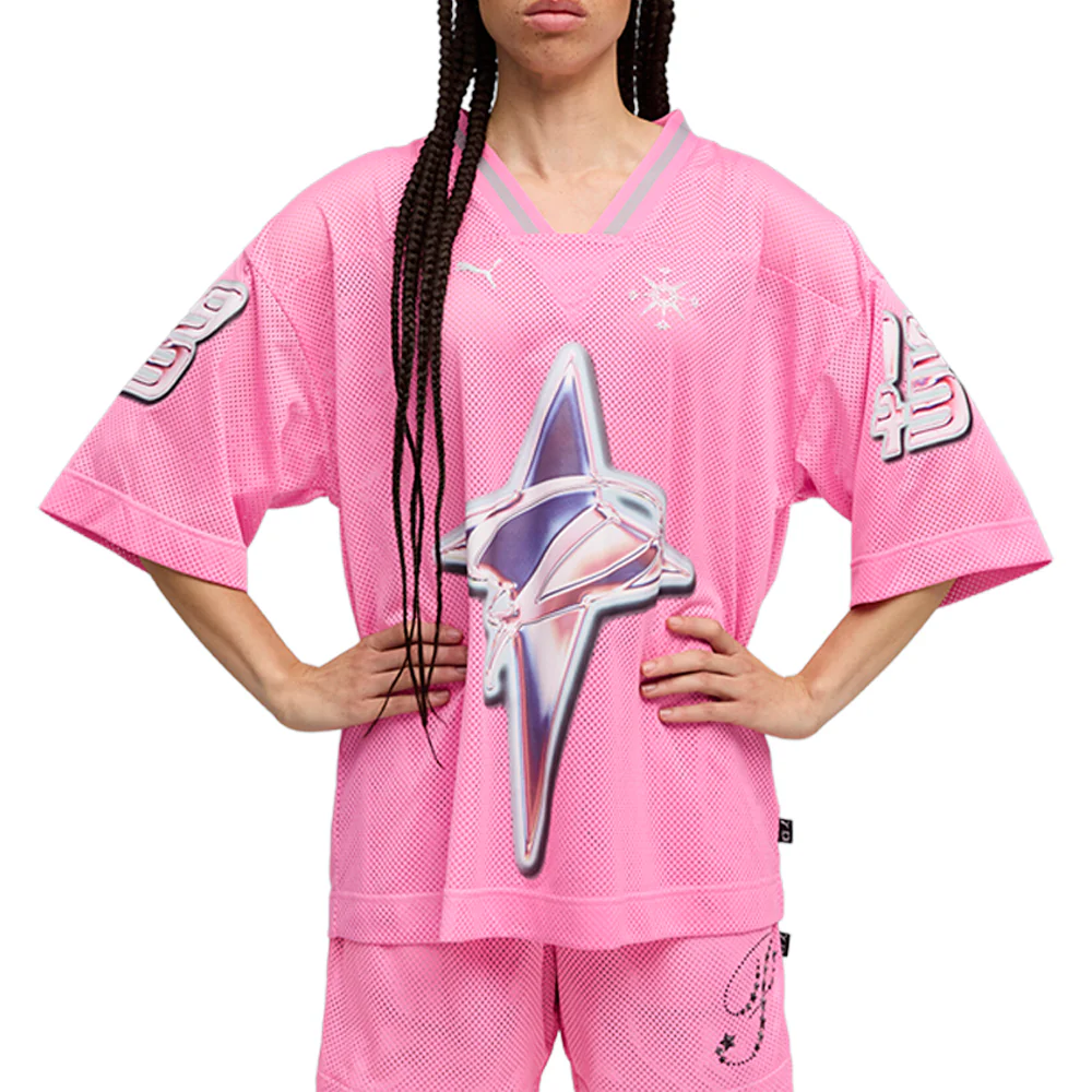Shooting Stars V-Neck Short Sleeve Jersey - Image 3
