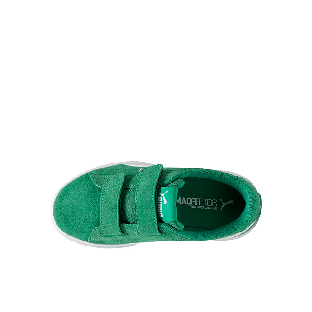 Smash 3.0 Suede V Slip On Sneakers (Little Kid) - Image 4