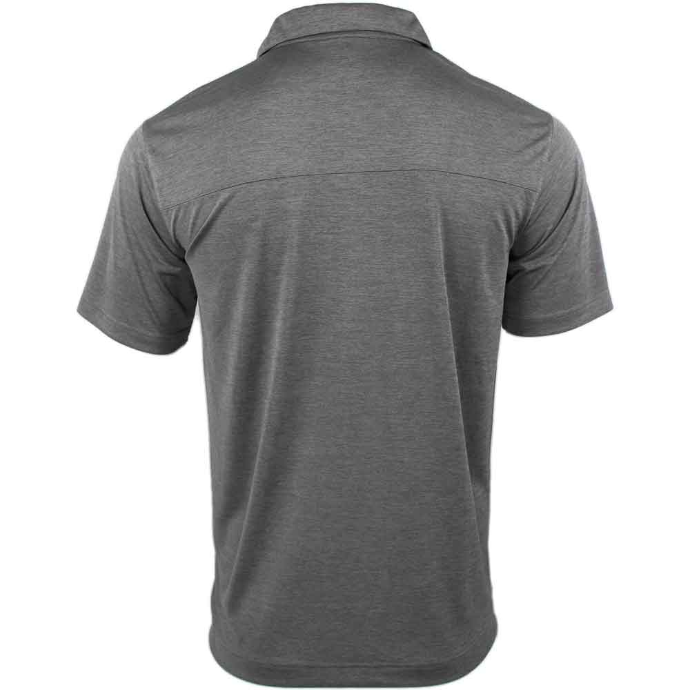 Solid Heather Short Sleeve Polo Shirt - Image 2