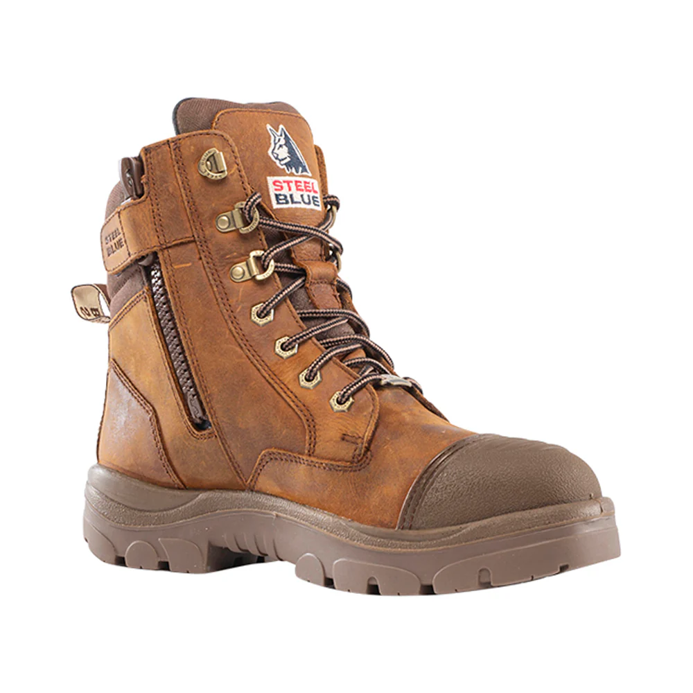 Southern Cross 6 Inch Waterproof Steel Toe Work Boots - Image 2