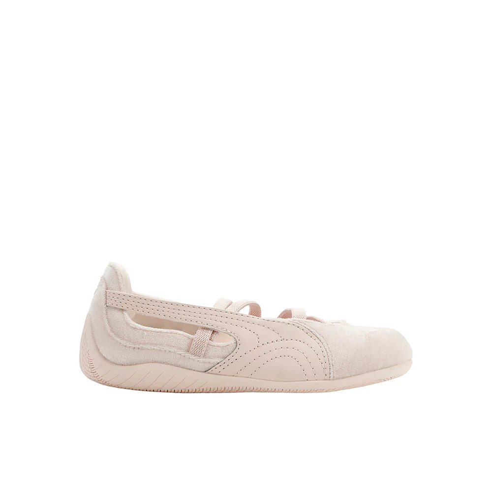 Speedcat Ballet Velvet Slip on Sneakers (Little Kid)