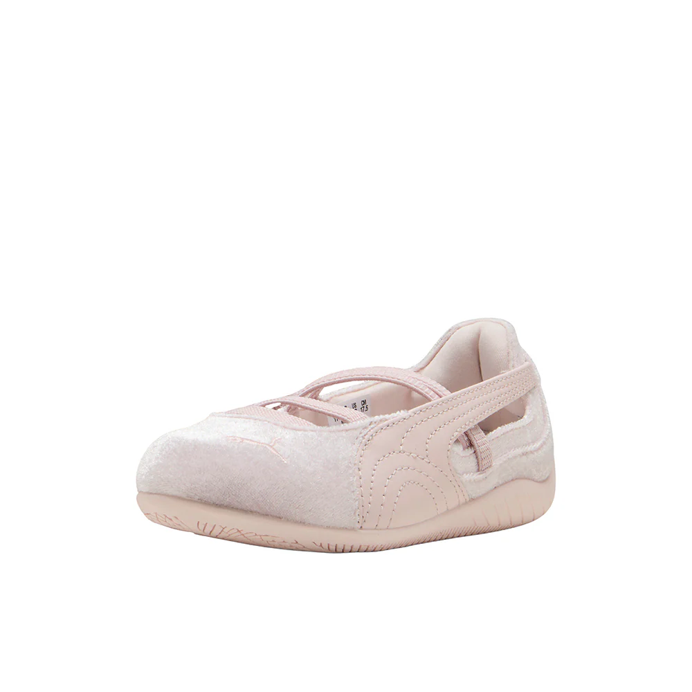 Speedcat Ballet Velvet Slip on Sneakers (Little Kid) - Image 2