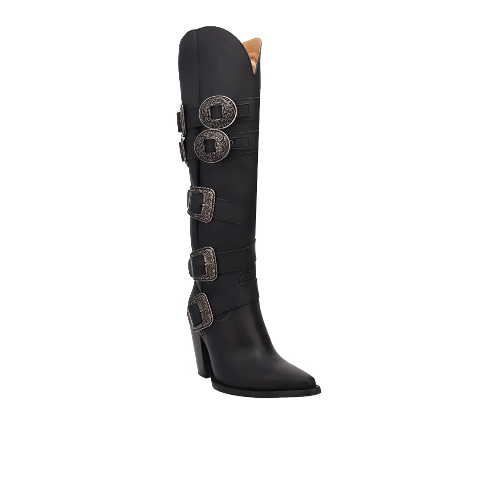 Spurwest Leather Snip Toe Zippered Boots - Image 2