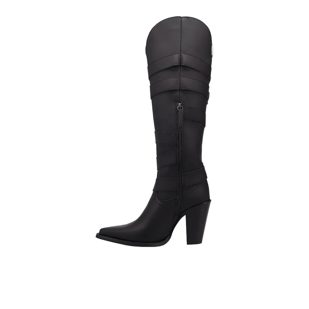 Spurwest Leather Snip Toe Zippered Boots - Image 3