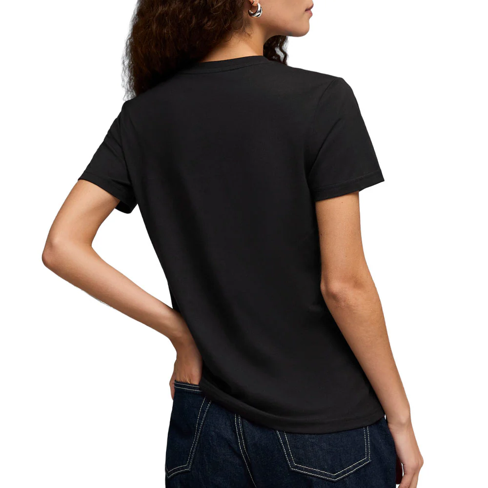 Stacked Graphic Crew Neck Short Sleeve T-Shirt - Image 4