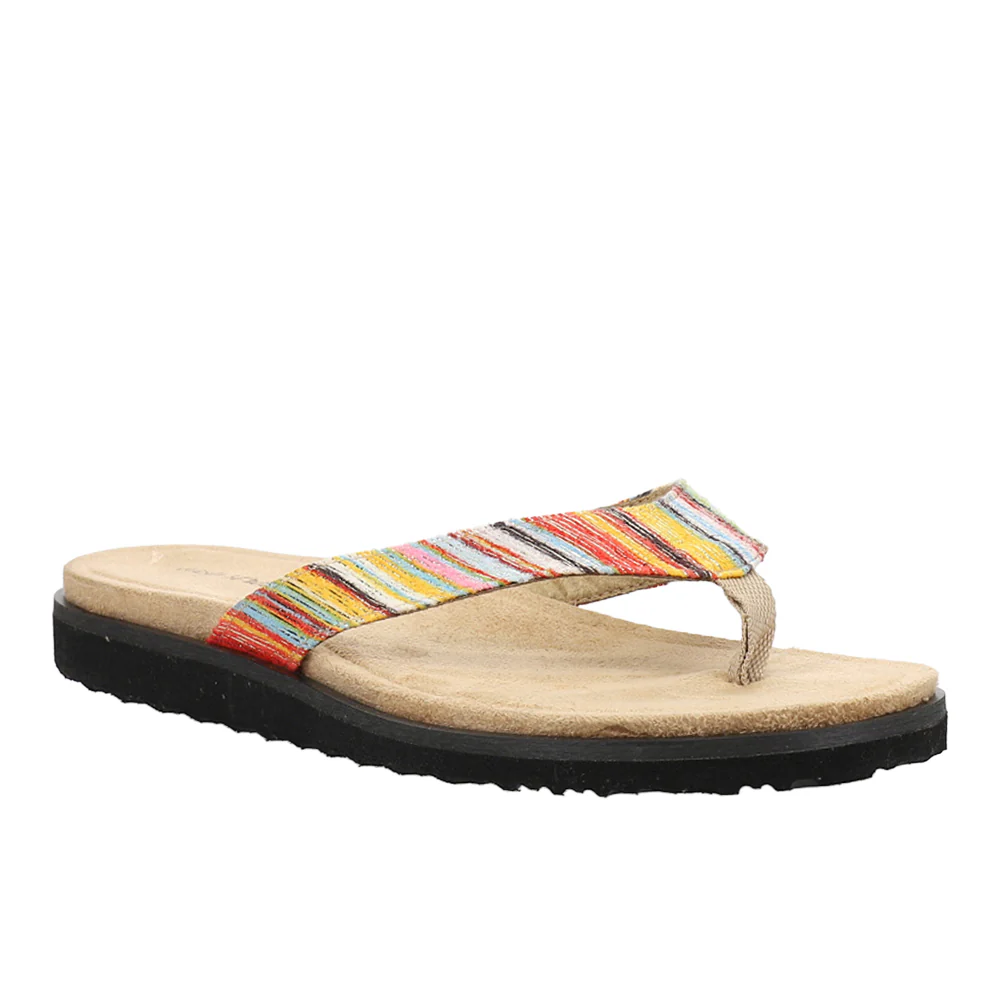 Stevie Striped Flip Flops - Image 2