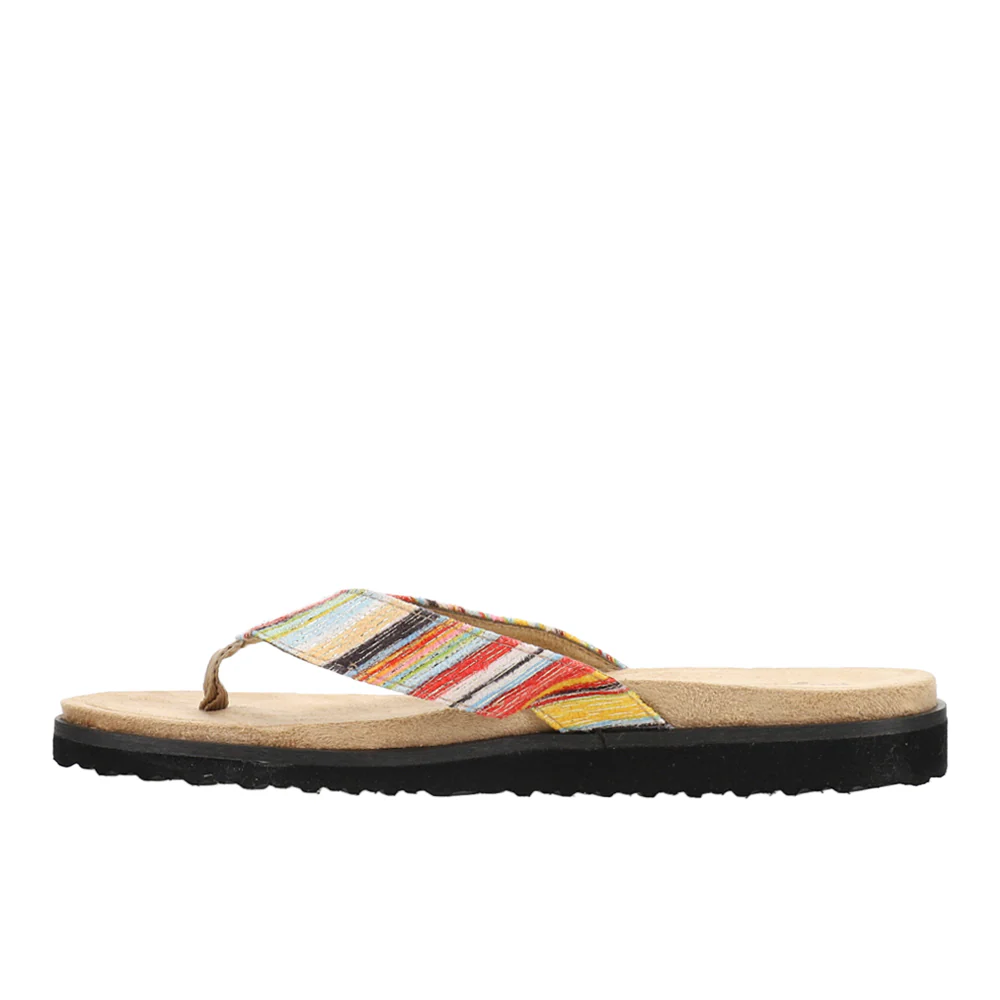 Stevie Striped Flip Flops - Image 3