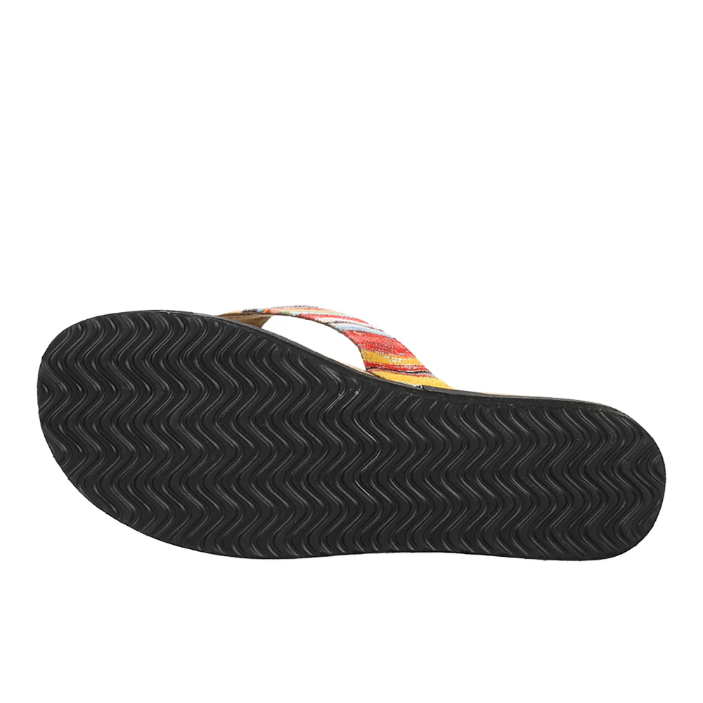 Stevie Striped Flip Flops - Image 5