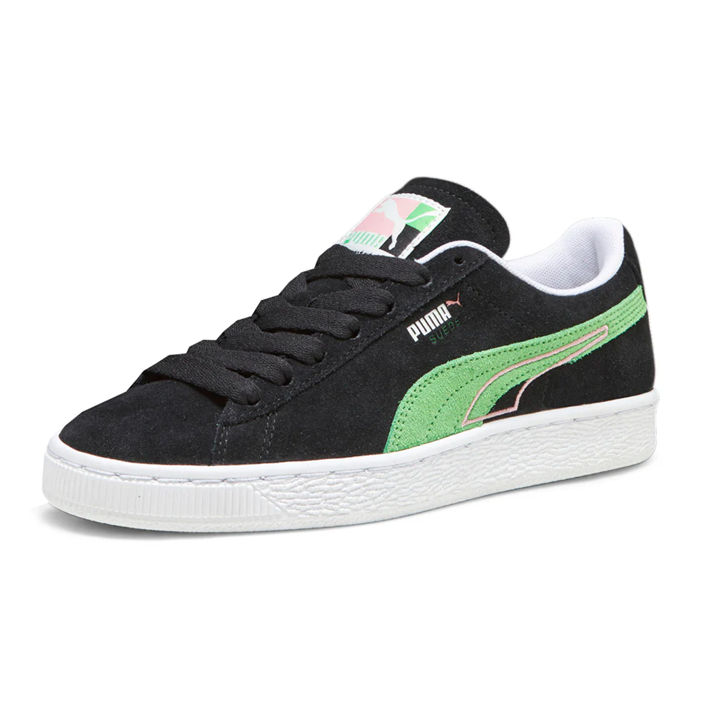 Suede Brand Love Lace Up Sneakers - Image 2