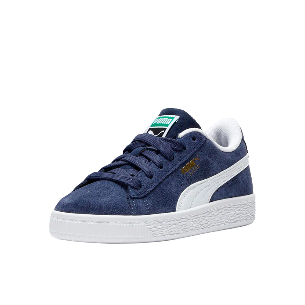Suede Classic Lace Up Sneakers (Little Kid) - Image 2