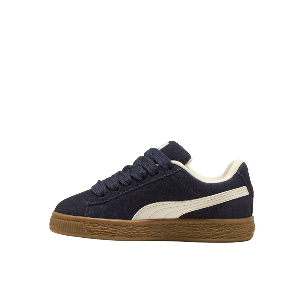 Suede XL Lace Up Sneakers (Little Kids) - Image 3