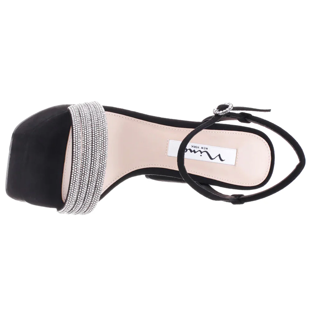 Sully Rhinestone Platform Sandals - Image 4