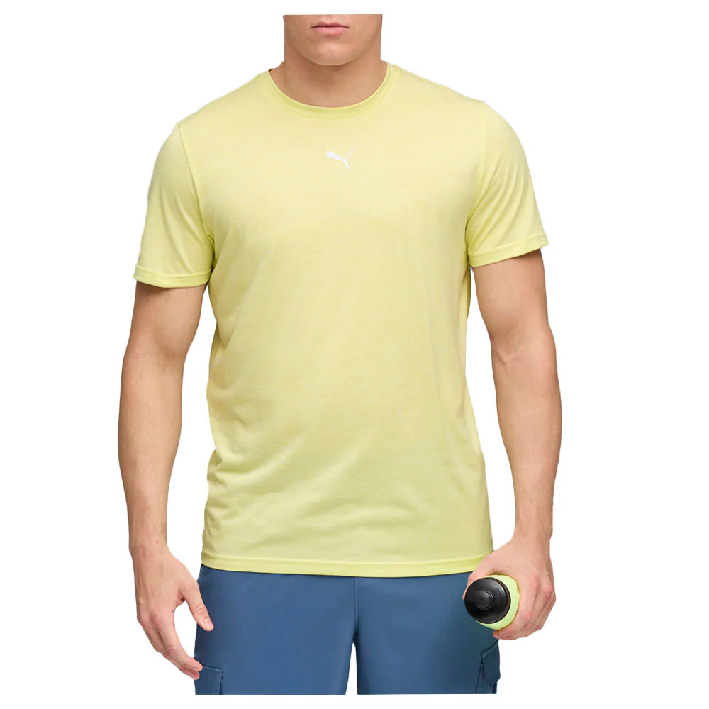 Train All Day Essentials Heather Cat Crew Neck Short Sleeve T-Shirt - Image 3
