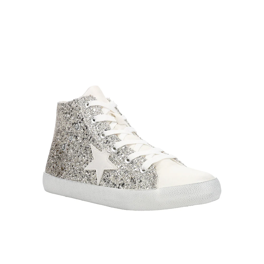 Taralyn Glitter High Top Sneakers (Little Kid - Big Kid) - Image 2