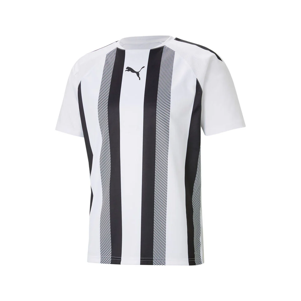 TeamLIGA Crew Neck Short Sleeve Striped Soccer Jersey