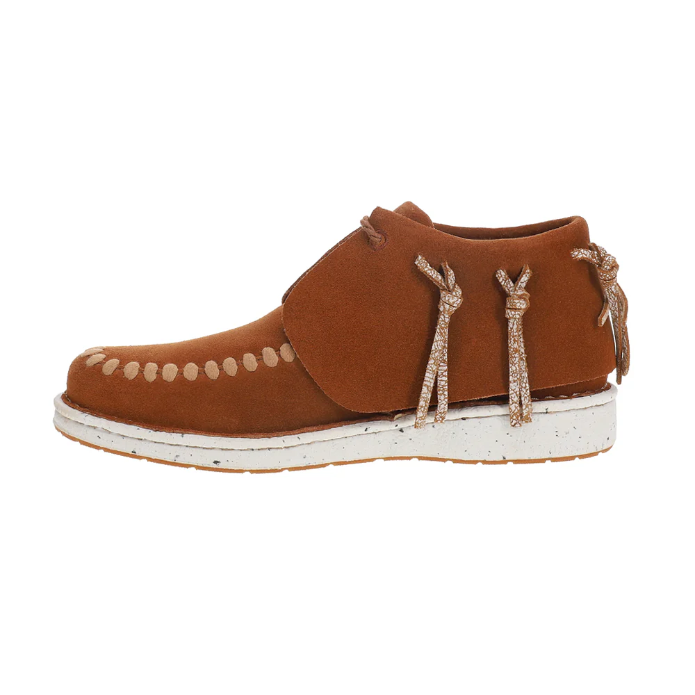 Teepee Fringe Moc Toe Booties - Image 3