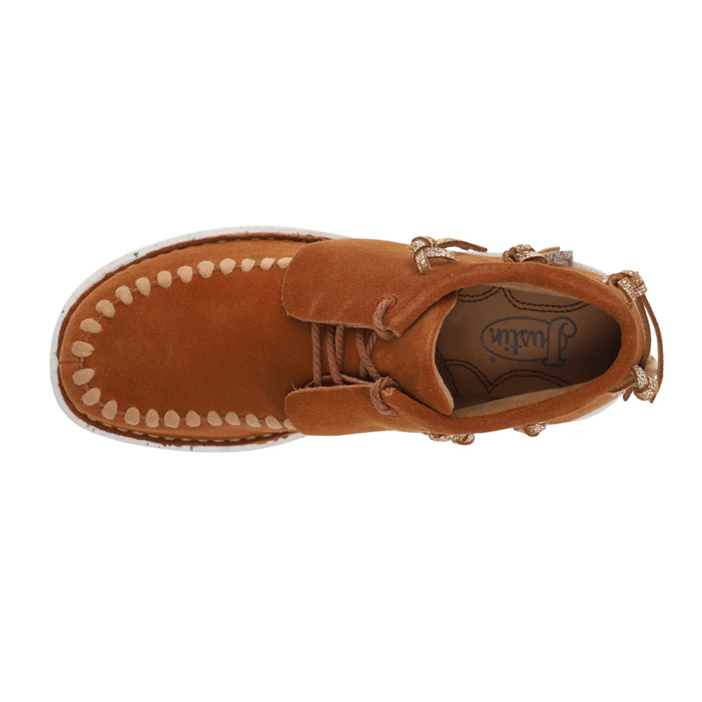 Teepee Fringe Moc Toe Booties - Image 4
