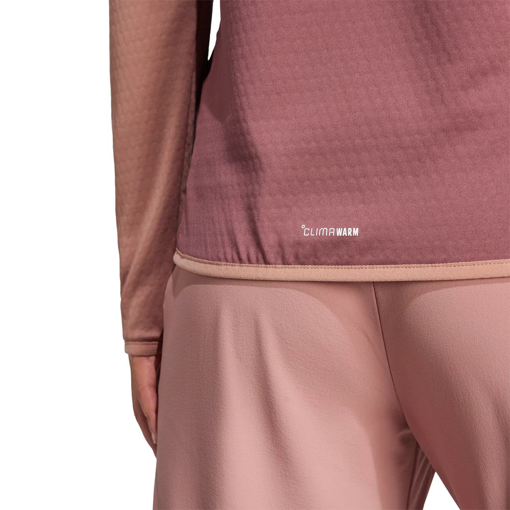 Terrex Xperior Climawarm Light Fleece Hooded Full Zip Jacket - Image 4