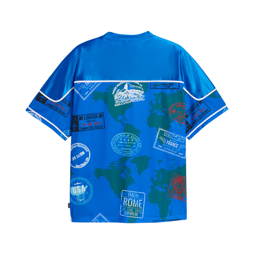 The ATW Dylan All Over Print Basketball V Neck Replica Jersey - Image 2