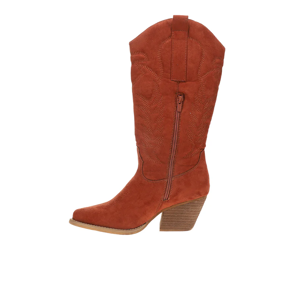 Tillie Pointed Toe Cowboy Boots - Image 3