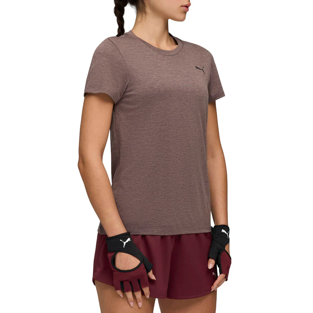 Train All Day Essentials Crew Neck Short Sleeve Heather Training T-Shirt - Image 3