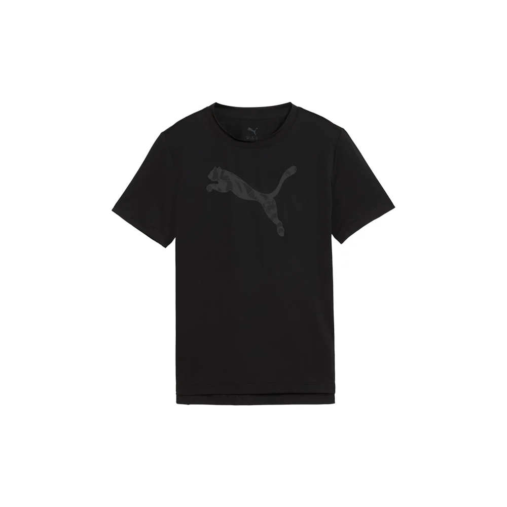 Train All Day Essentials Logo Graphic Crew Neck Short Sleeve T-Shirt (Youth)