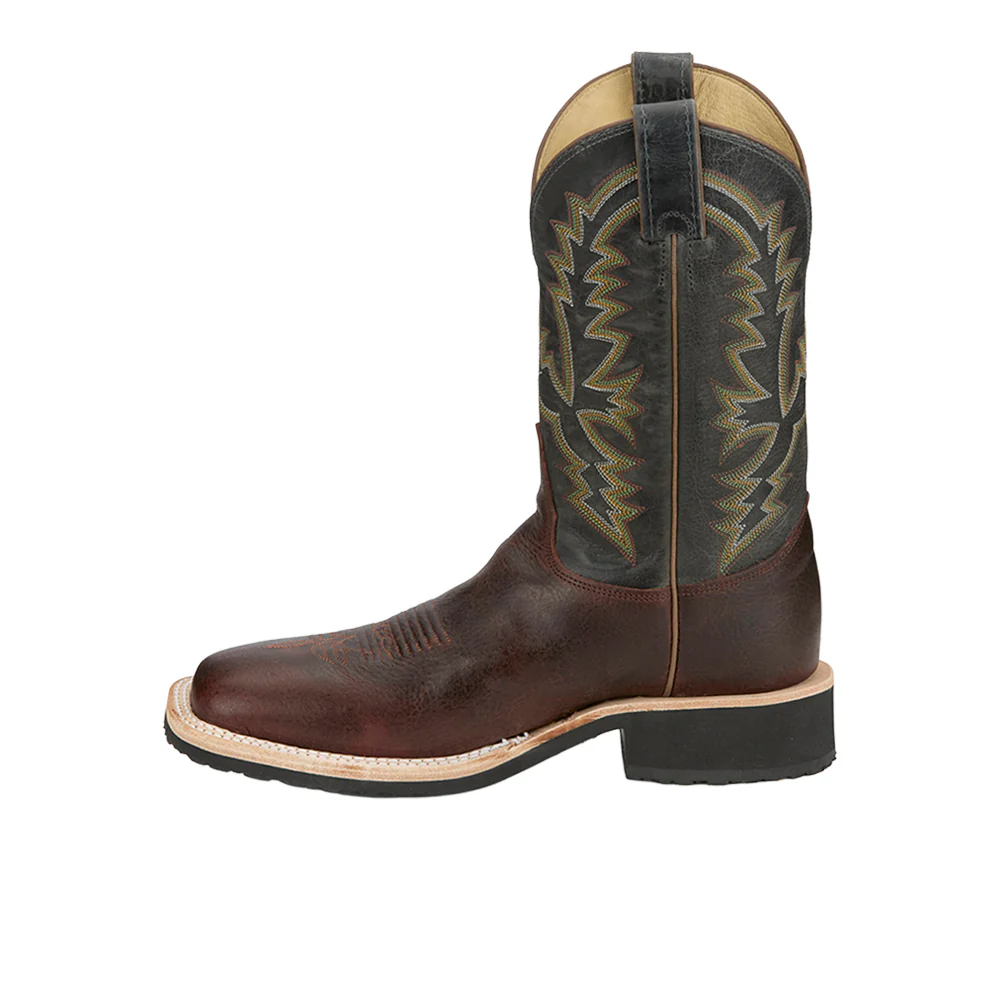 Trainor Square Toe Pull On Cowboy Boots - Image 3