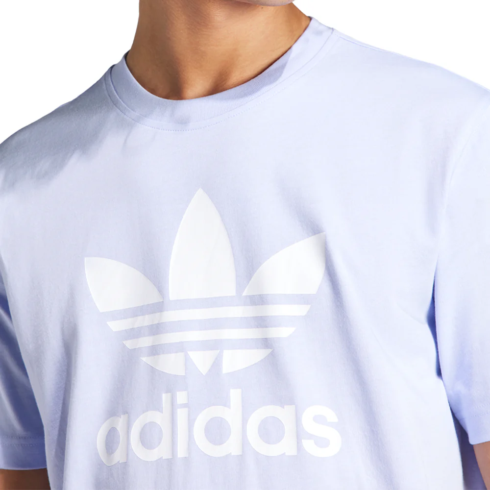 Trefoil Crew Neck Short Sleeve T-Shirt - Image 4