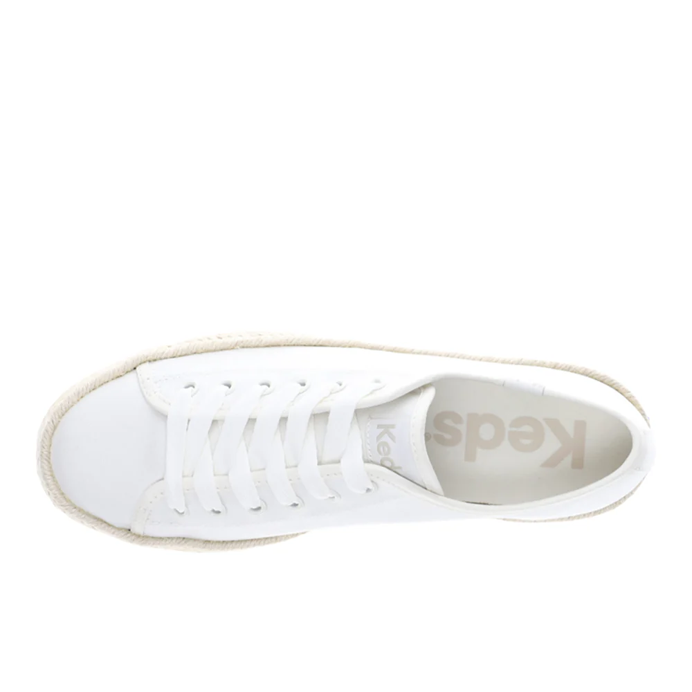 Triple Up Canvas Lace Up Sneakers - Image 4