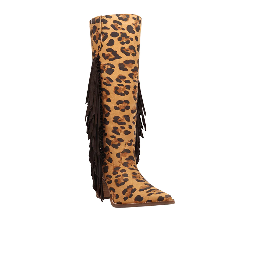 Twister Fringe Snip Toe Pull On Boots - Image 2